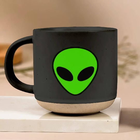 Alien Head Pocket Patch Area 51 Pottery Mugs