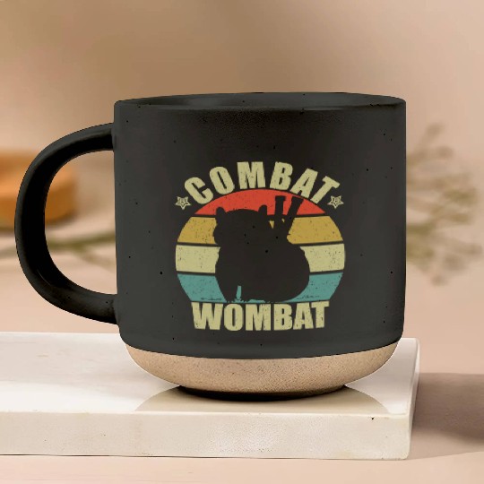 Combat Wombat For A Wombats Lover Pottery Mugs