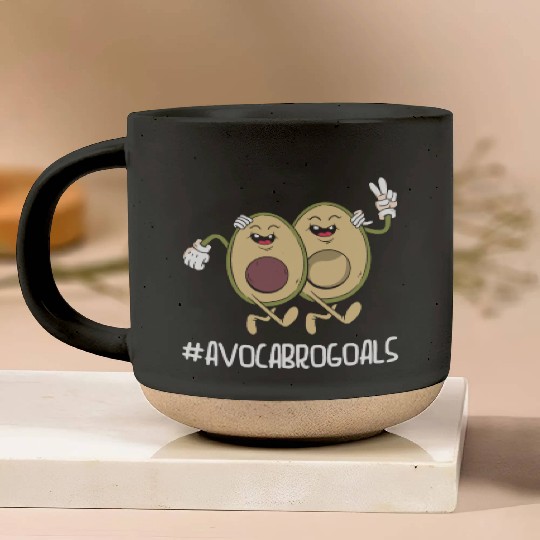 Sibling Big Brother Avocado Goals Hilarious Puns Pottery Mugs