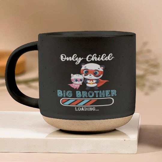 Big brother super hero panda cat Pottery Mugs
