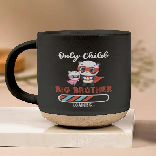 Big brother super hero panda cat Pottery Mugs