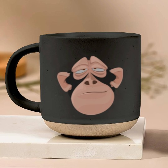 Monkey face Pottery Mugs