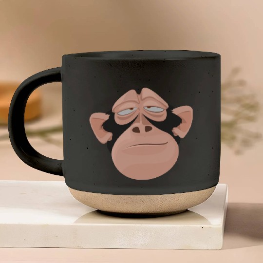 Monkey face Pottery Mugs