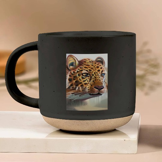 Jaguar Pottery Mugs