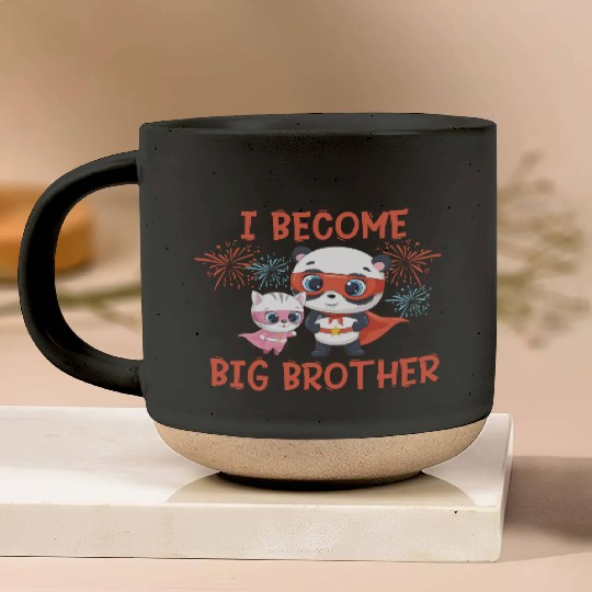 Big brother super hero panda cat 2023 Pottery Mugs