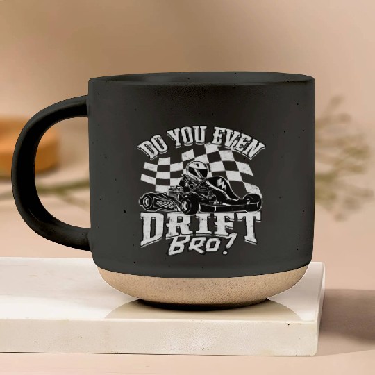 Go Kart Racer Pit Crew Car Racing Karting Pottery Mugs