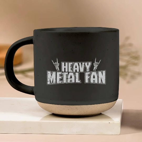 Heavy Metal Fan Music Band Genre Pottery Mugs