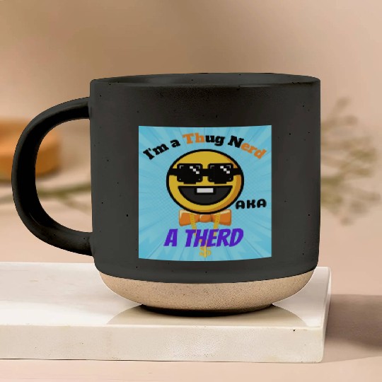 Thug Nerd aka Therd funny meme Pottery Mugs