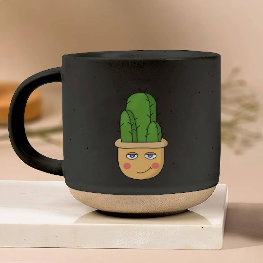A cute cactus Pottery Mugs