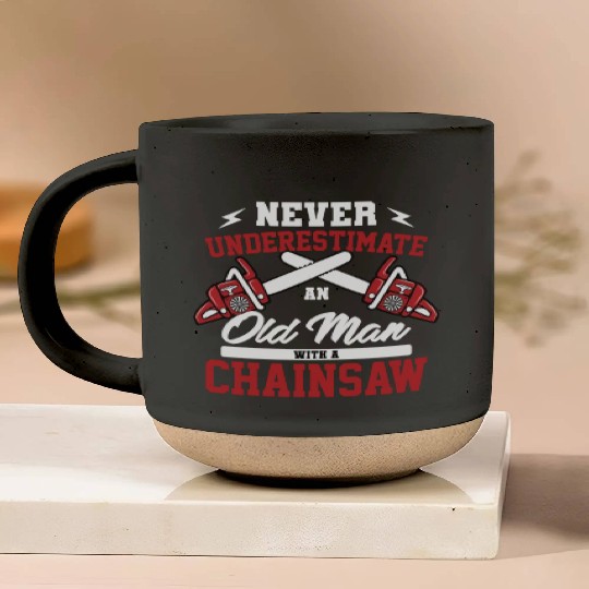 Classic Logger Lumberjack Chainsaw Workers Gifts Pottery Mugs