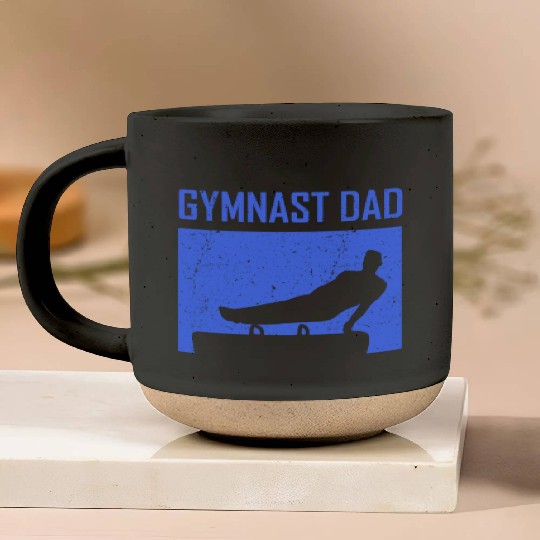 Gymnast Dad Sports Gymnasts Lover Gymnastics Pottery Mugs