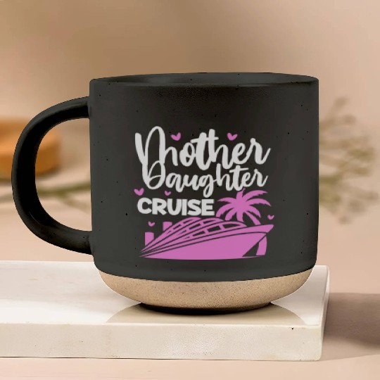 Mother Daughter Cruise Pottery Mugs