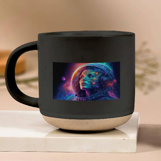 Psychedelic Astronauts 2 Pottery Mugs