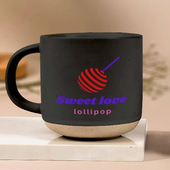Sweet love -lollipop Pottery Mugs