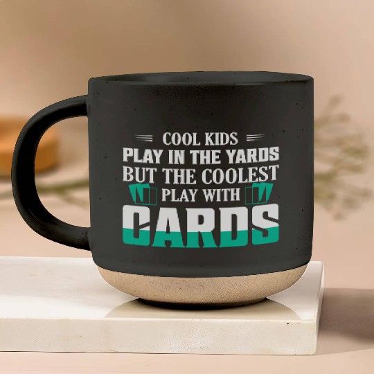 Cool Kids Play In The Yards Funny TCG Trading Car Pottery Mugs