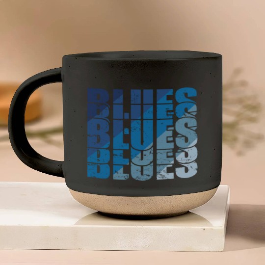 Blues Music Jazz Trumpet Chicago Pottery Mugs
