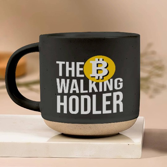 The Walking Hodler Pottery Mugs