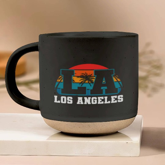 Los Angeles LA California Gift Pottery Mugs