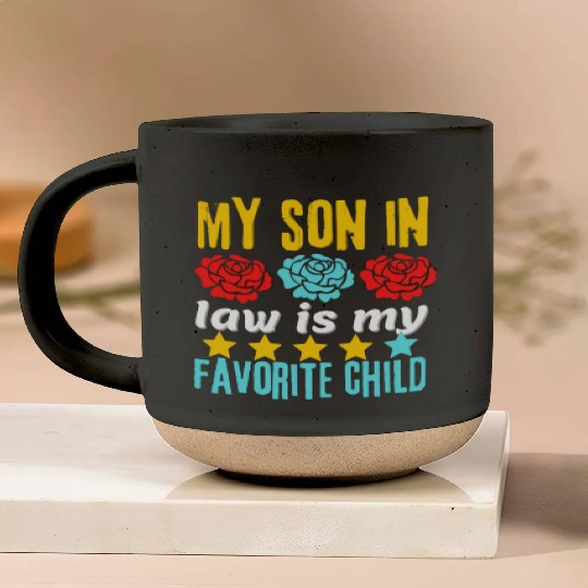 my son in law Pottery Mugs
