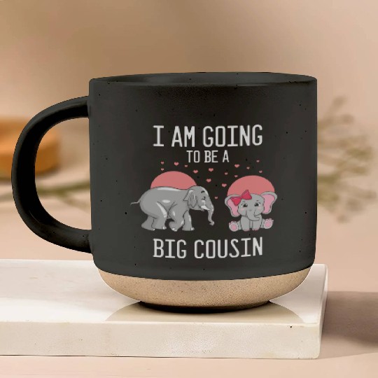 Humorous I'm Going To A Big Cousin Baby Pottery Mugs