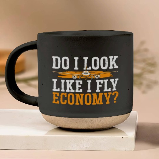 Do I Look Like I Fly Economy First Class Frequent Pottery Mugs