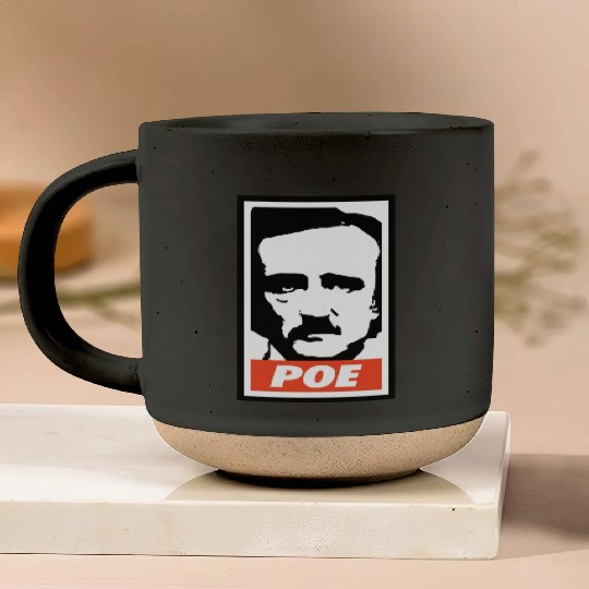 Edgar Allan Poe Pottery Mugs