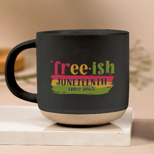 Juneteenth free since 1865 Black History US Africa Pottery Mugs