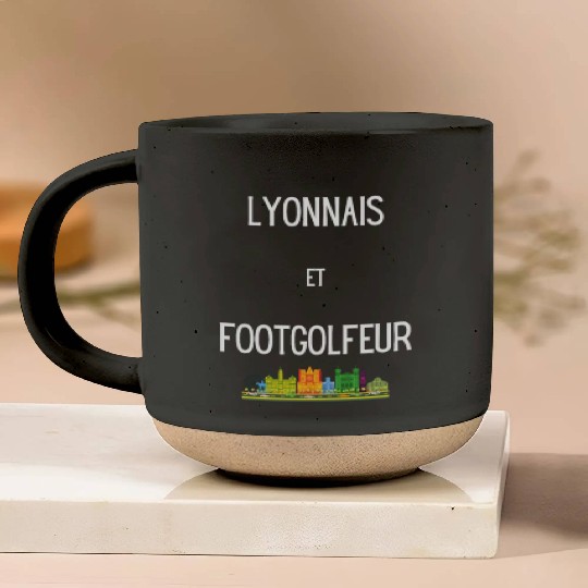 Lyonnais et footgolfeur Pottery Mugs