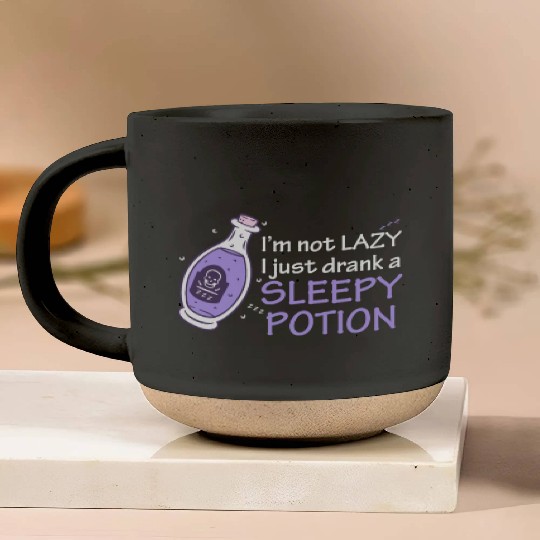 Funny Witch Procrastinating Sleep Potion Pagan Wit Pottery Mugs