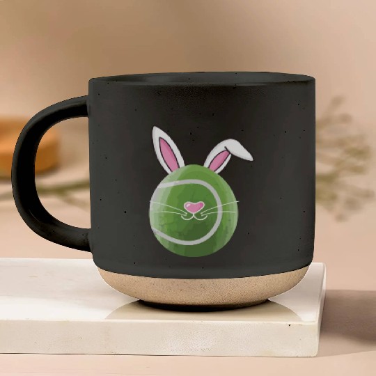 Funny Easter Easter Egg Tennis Tennisball Pottery Mugs