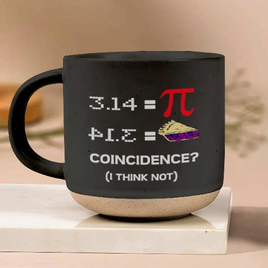 Pi Day 3 15 Pi Symbol Science and Math Teacher Pottery Mugs