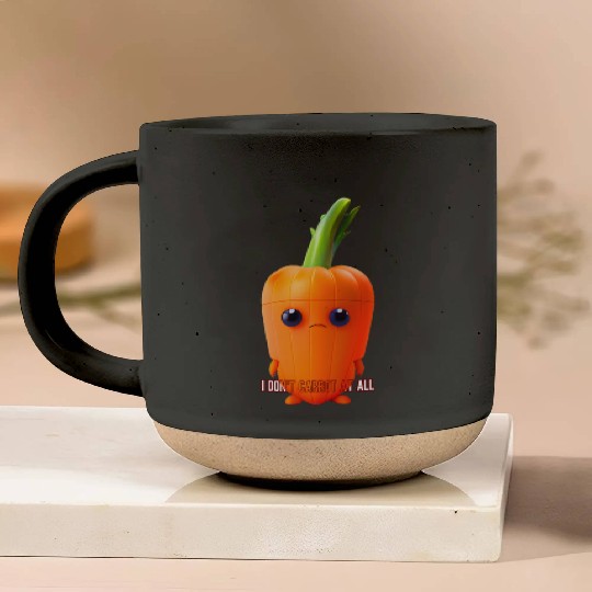 I don t carrot at all Pottery Mugs