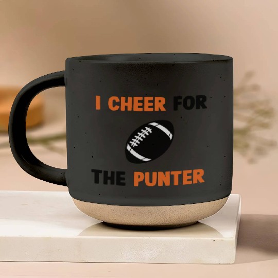 i cheer for the punter Pottery Mugs