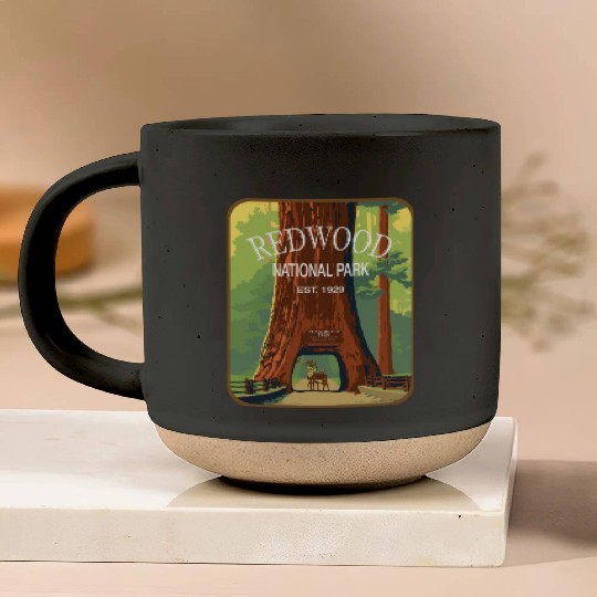 redwood Pottery Mugs