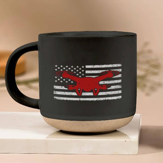 American Drone Flying Drones US Pottery Mugs