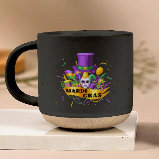 Happy Mardi Gras 2023 Funny Mardi Gras Pottery Mugs