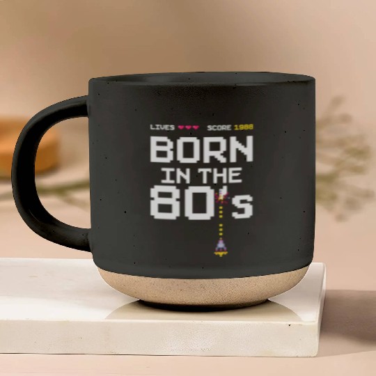 1988 Birtday Retro Gamer Pixel Born in the 80s Pottery Mugs