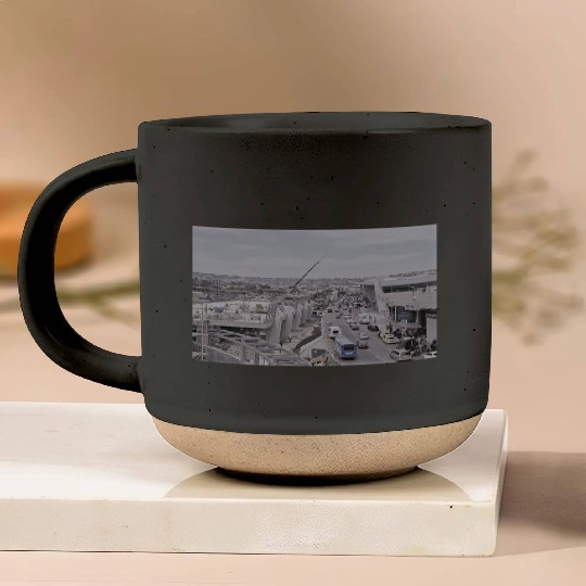 Old San Diego Airport Pottery Mugs