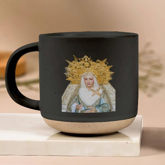 Virgin Mary Mother of Jesus Madonna Pottery Mugs