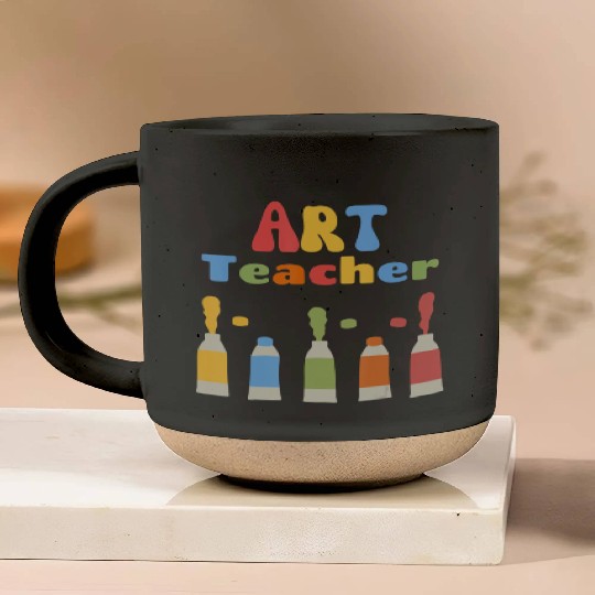 Back To School Art Teacher First Day of School Tea Pottery Mugs