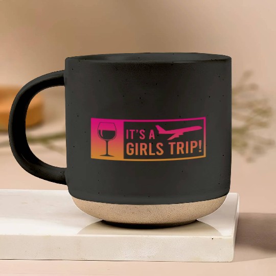 It's a Girls Trip Girls Vacation Spring Break Pottery Mugs