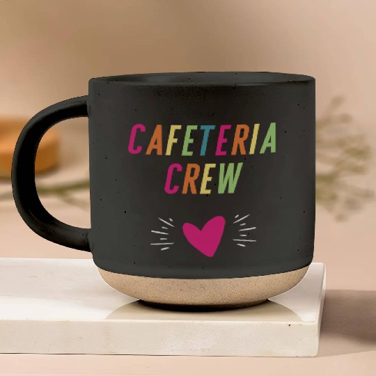 Cafeteria Crew, Lunch Lady Crew Pottery Mugs