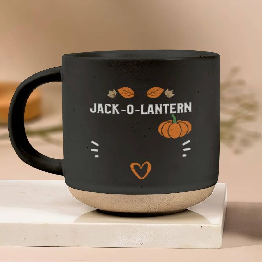 Jack-O-Lantern - Pumpkin Pottery Mugs