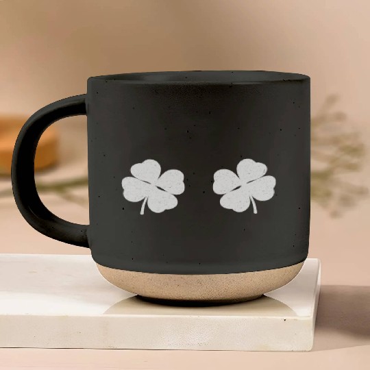Shenanigans St Patrick's Day Shamrocks Women Pottery Mugs