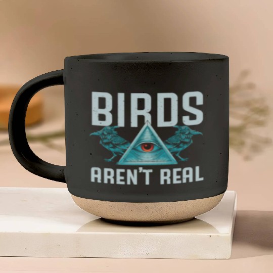 Bird Drone If It Flies It Spies Birds Arennot Real Pottery Mugs