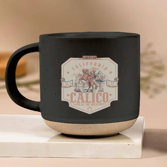 Calico california wild west town Pottery Mugs
