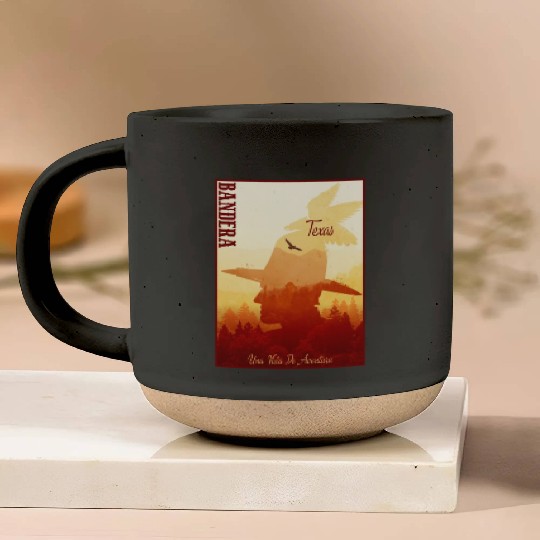 Bandera Texas wild west town Pottery Mugs