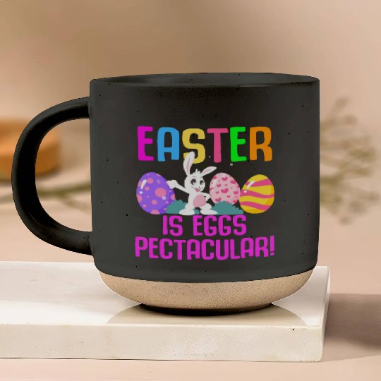 Easter Rabbit Easter Bunny Flowers Eggs Pottery Mugs