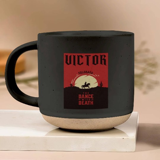 Victor Colorado wild west town Pottery Mugs