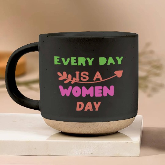 Embrace Equity Happy Women's DaY Pottery Mugs